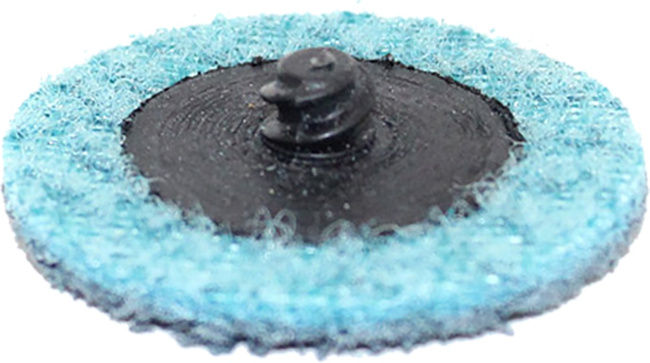 92516 CERAMIC Диск зачистной быстросъем. керам зерно, ТОР SIZE Р36, d50мм, красно-коричн. -10шт-