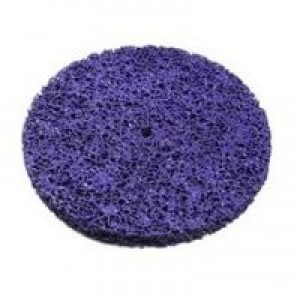 Круг для снятия ржавчины D100 фиолетовый