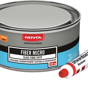 Шпатлёвка FIBER MICRO 1,8кг со стекловолокном
