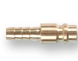 Соединение быстросъем. ПАПА х елочка 8 мм (латунь) ECO, арт.AB-M-E08 (Китай)