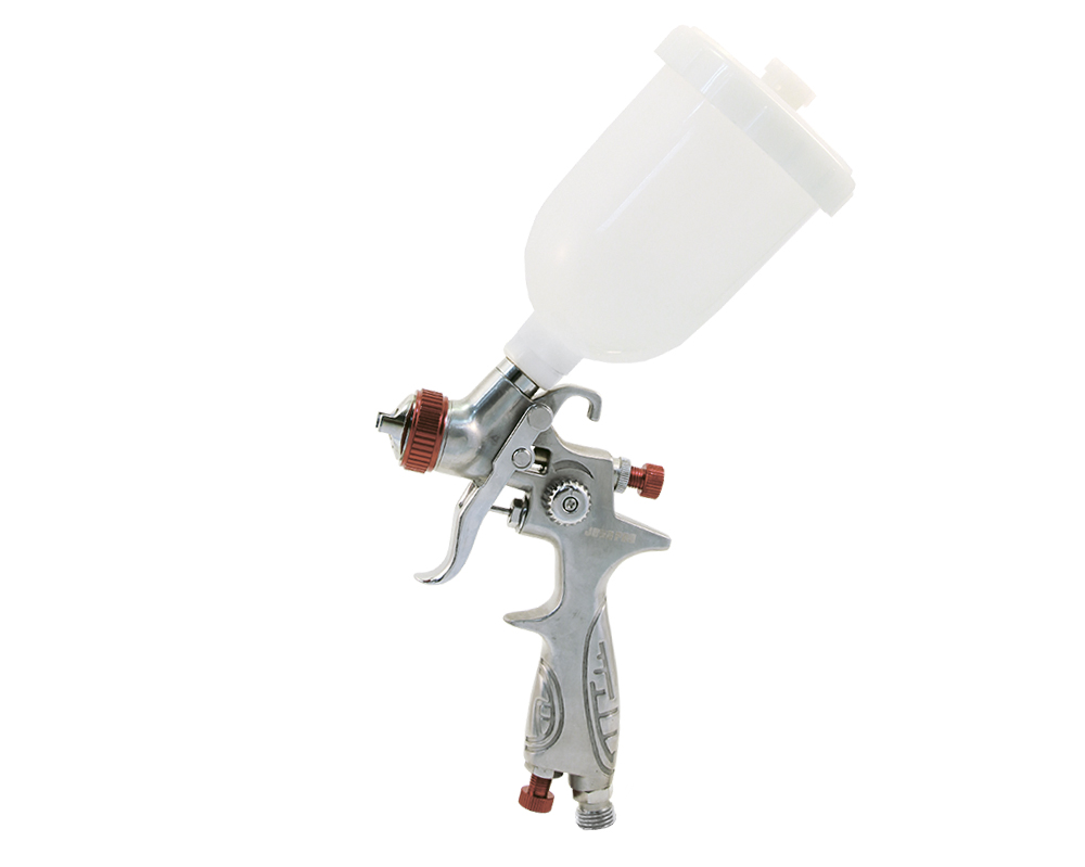 Mini JP80 LVMP Миникраскопульт профессиональный среднего давления с верхним пластиковым бачком дюза 1,0 мм