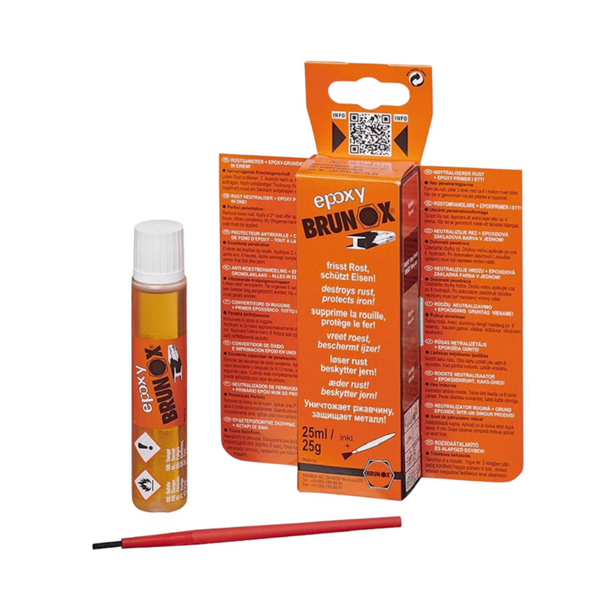 BRUNOX BR0.025EP EPOXY Эпоксидный преобразователь коррозии 25мл