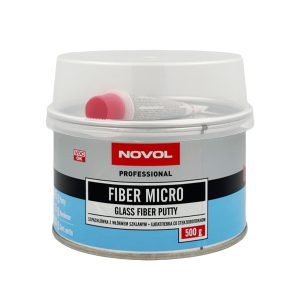 NOVOL FIBER MICRO Шпатлевка с мелким стекловолокном 0.5кг