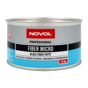 NOVOL FIBER MICRO Шпатлевка с мелким стекловолокном 1.8кг