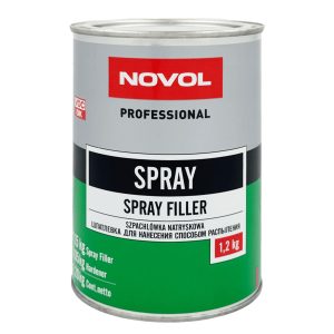 NOVOL SPRAY Шпатлёвка для нанесения способом распыления 1.2кг