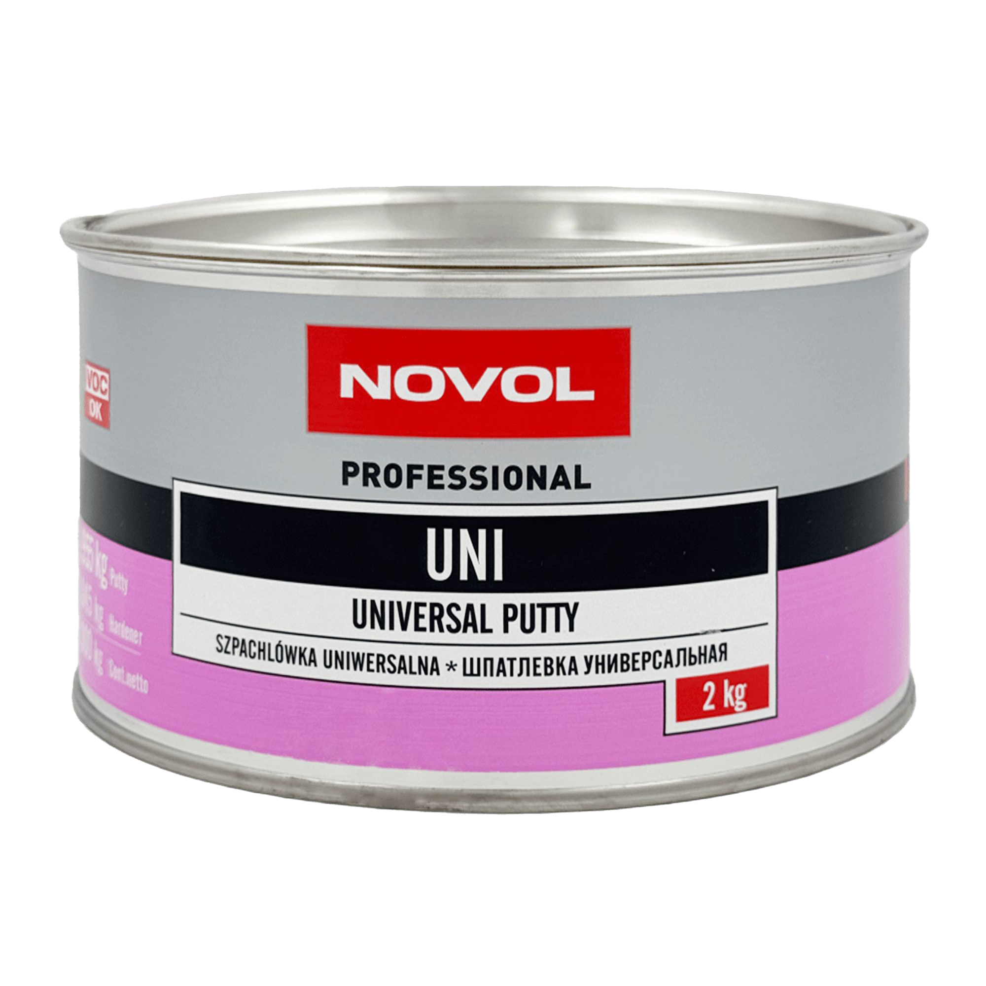NOVOL UNI Шпатлевка универсальная 2кг