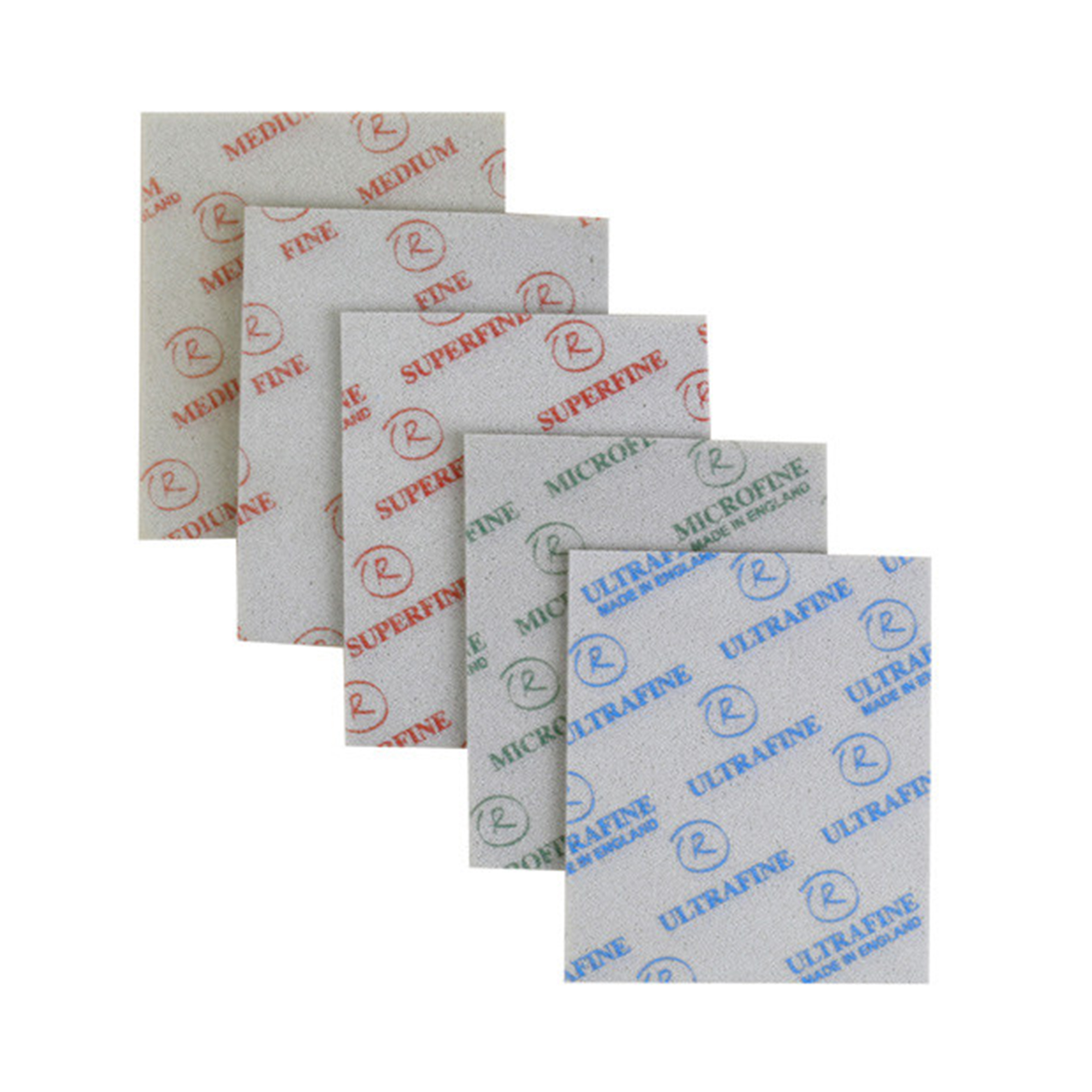 ROXELPRO 159616 SOFTBACK ULTRA FINE Абразивная губка на паралоновой основе 115х140мм