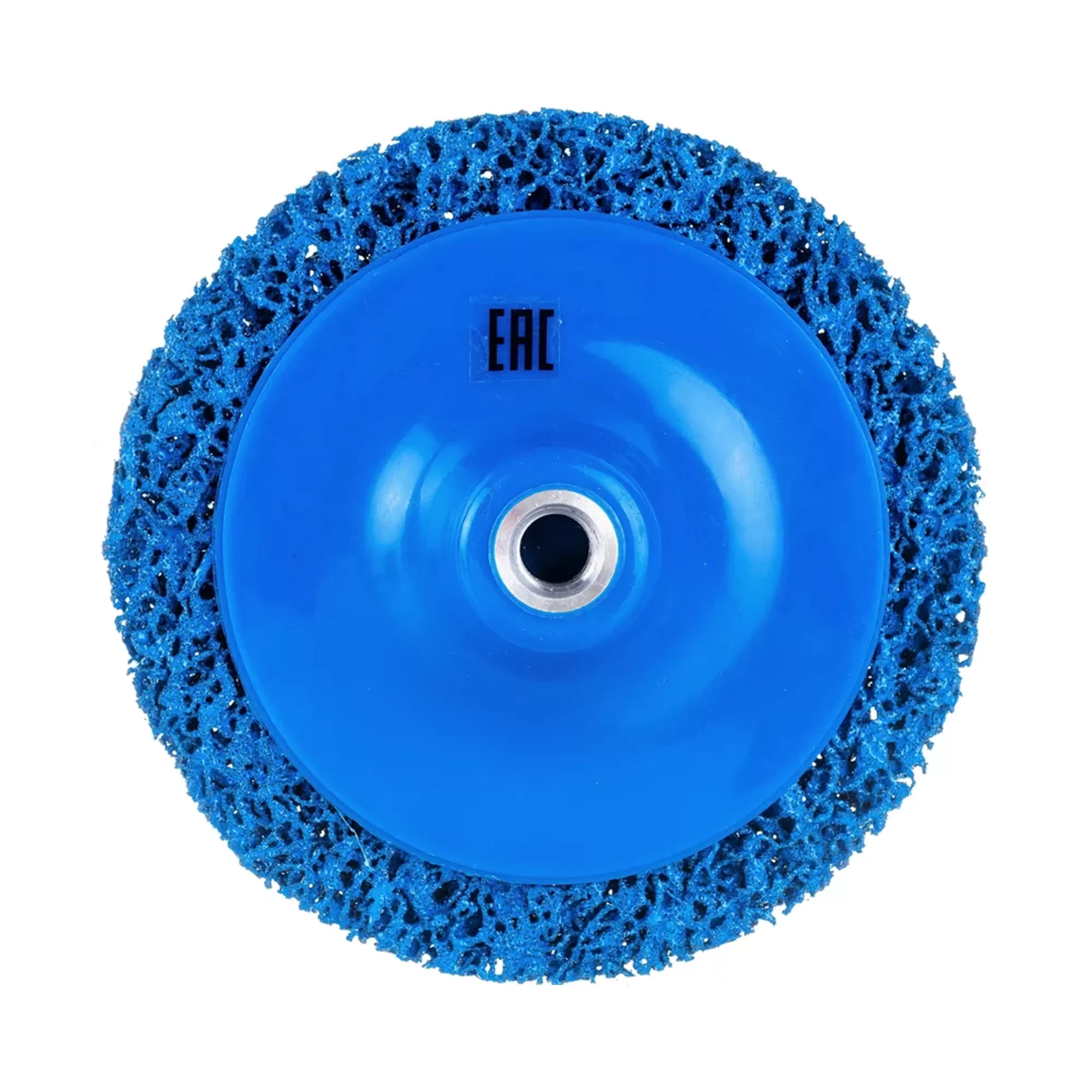 РУССКИЙ МАСТЕР РМ-90481 Круг для снятия ржавчины на резьбе M14 синий 150мм