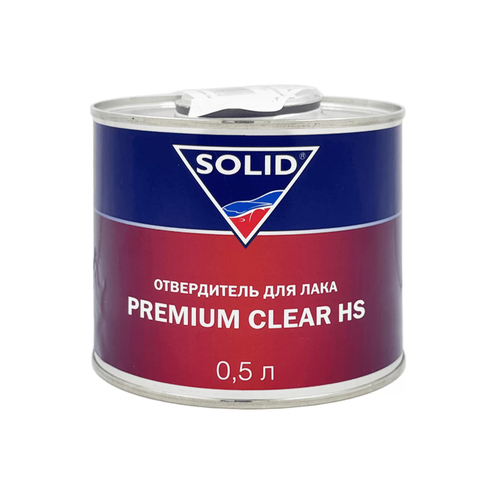 SOLID PREMIUM CLEAR HS Лак акриловый прозрачный 1000мл + Отвердитель 500мл