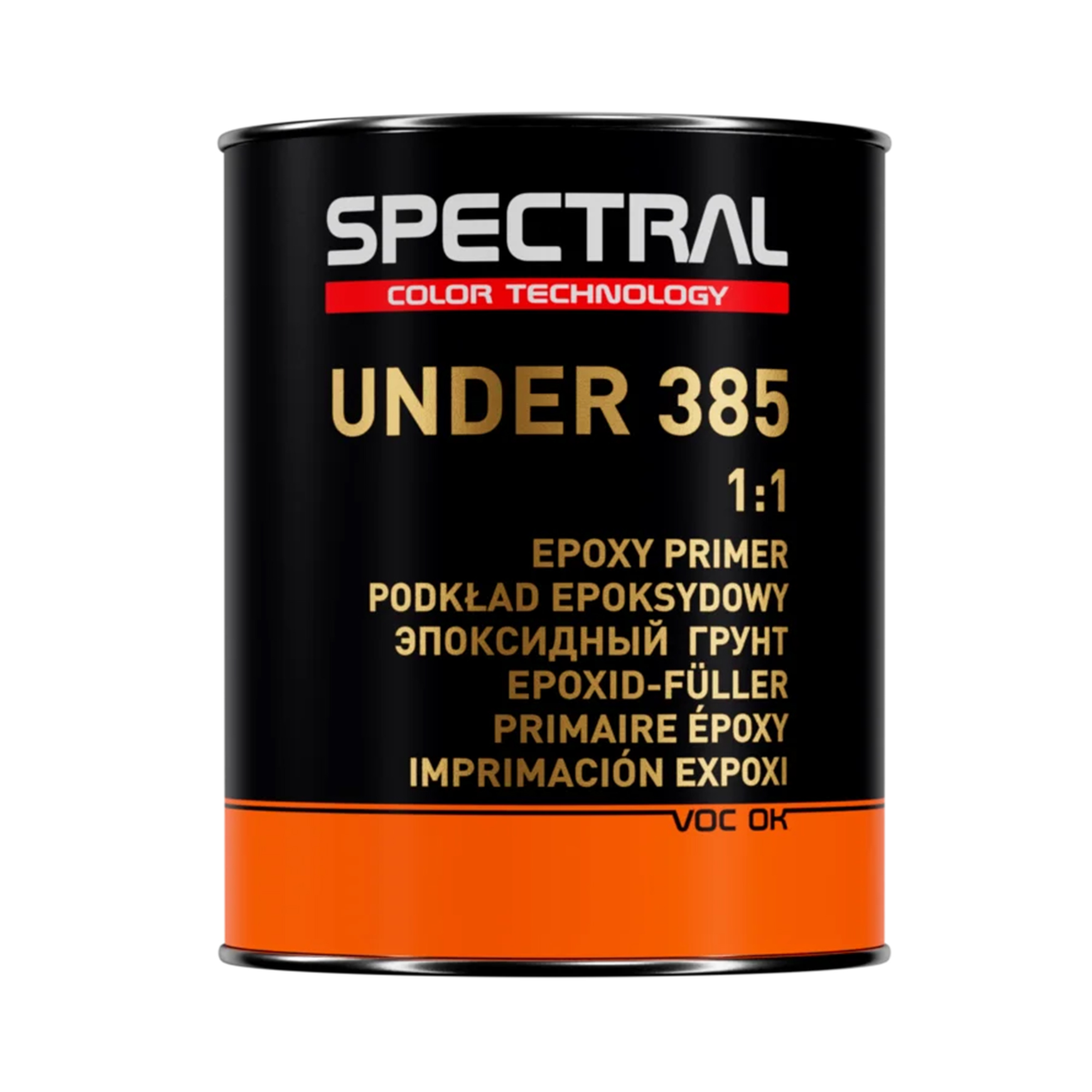 SPECTRAL 87262 UNDER 385 Грунт эпоксидный 800мл + H6985 Отвердитель 800мл