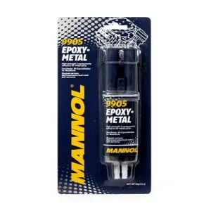 Клей жидкий металл -Mannol Epoxy-Metal 30г (КИТАЙ)