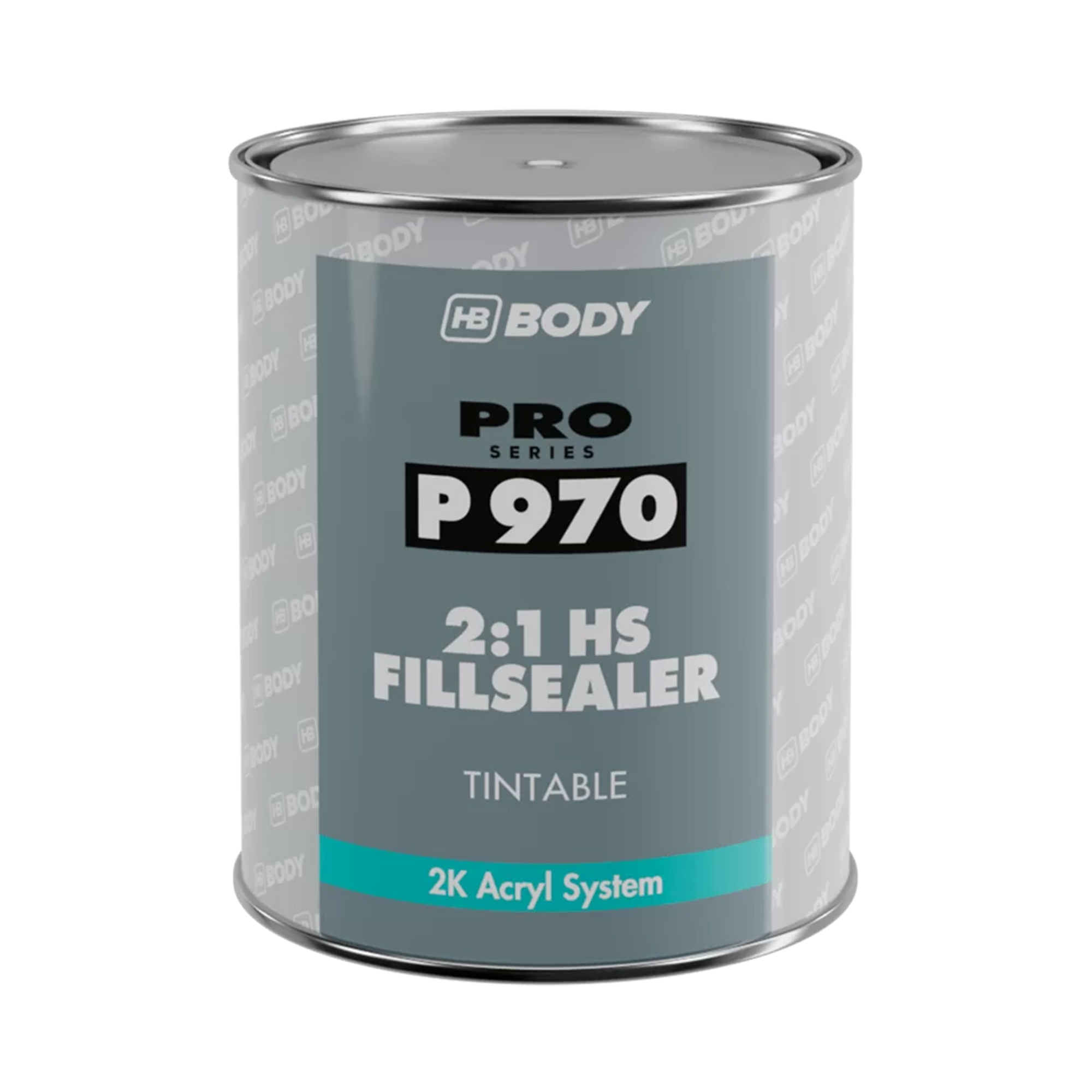 HB BODY 9700000001 FILLSEALER HS P970 Грунт акриловый прозрачный 1000мл