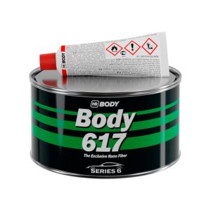 HB BODY 617 NANO FIBER Шпатлевка со стекловолокном 0.5кг