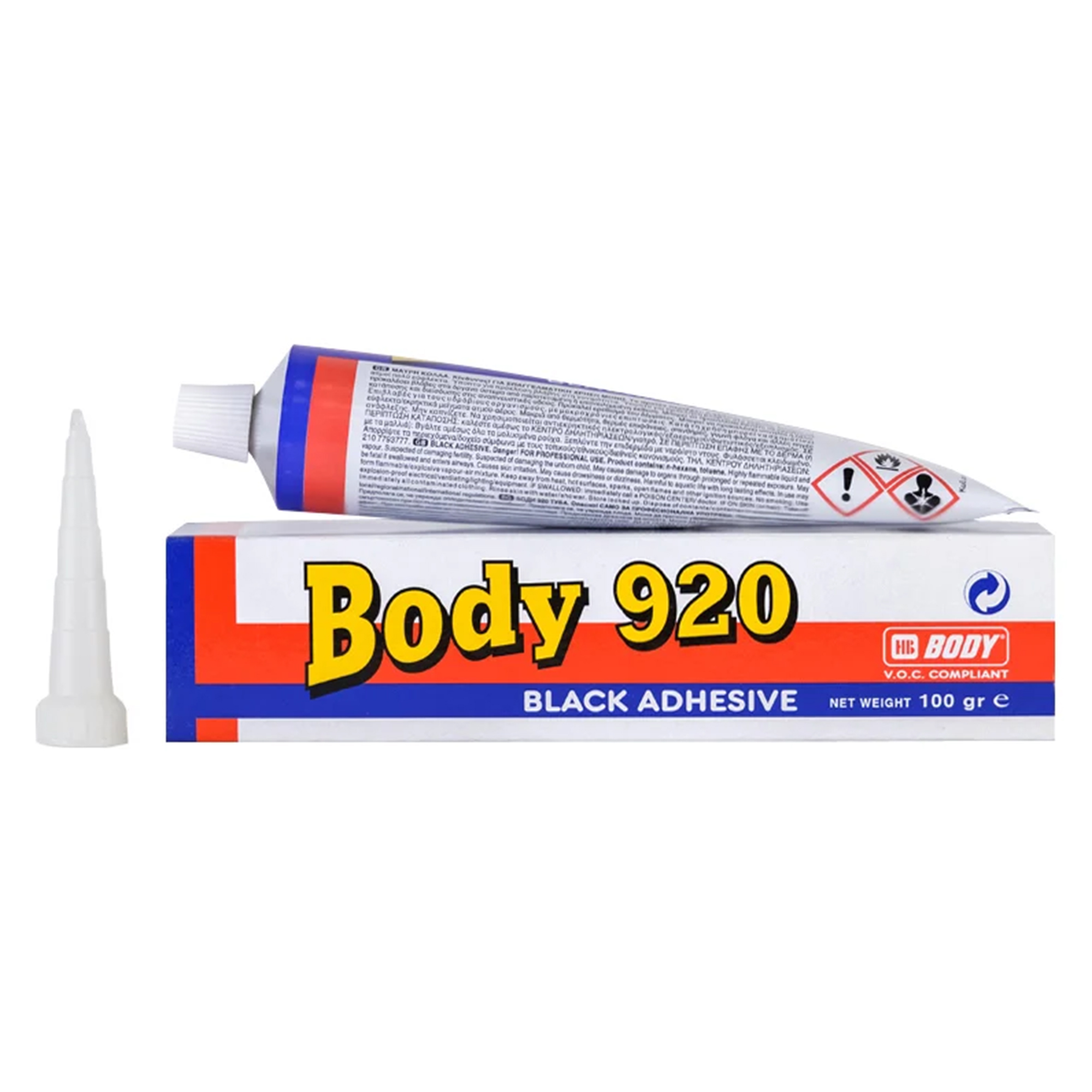 HB BODY 920 Герметик универсальный чёрный 100г