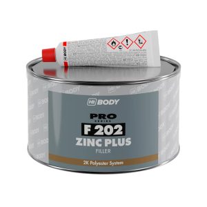 HB BODY F202 ZINC PLUS Шпатлевка для металлических поверхностей 1.8кг