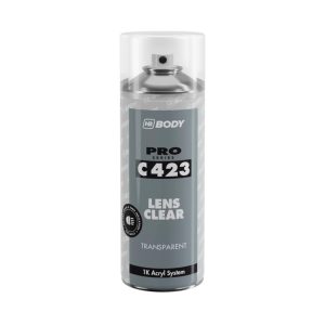 HB BODY C423 LENS CLEAR SPRAY Лак для фар прозрачный аэрозоль 400мл