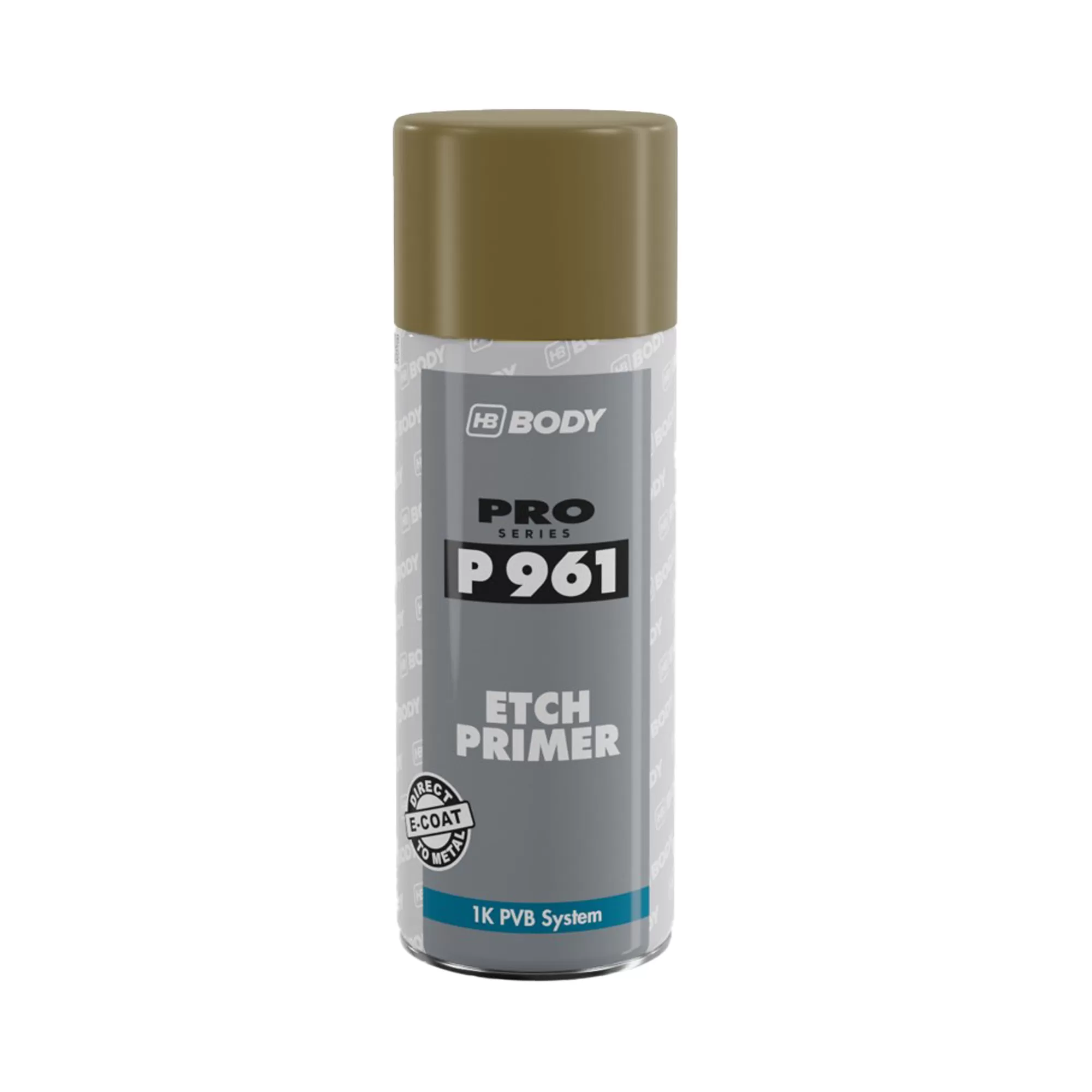 HB BODY P961 ETCH PRIMER SPRAY Грунт антикоррозионный жёлто-коричневый аэрозоль 400мл
