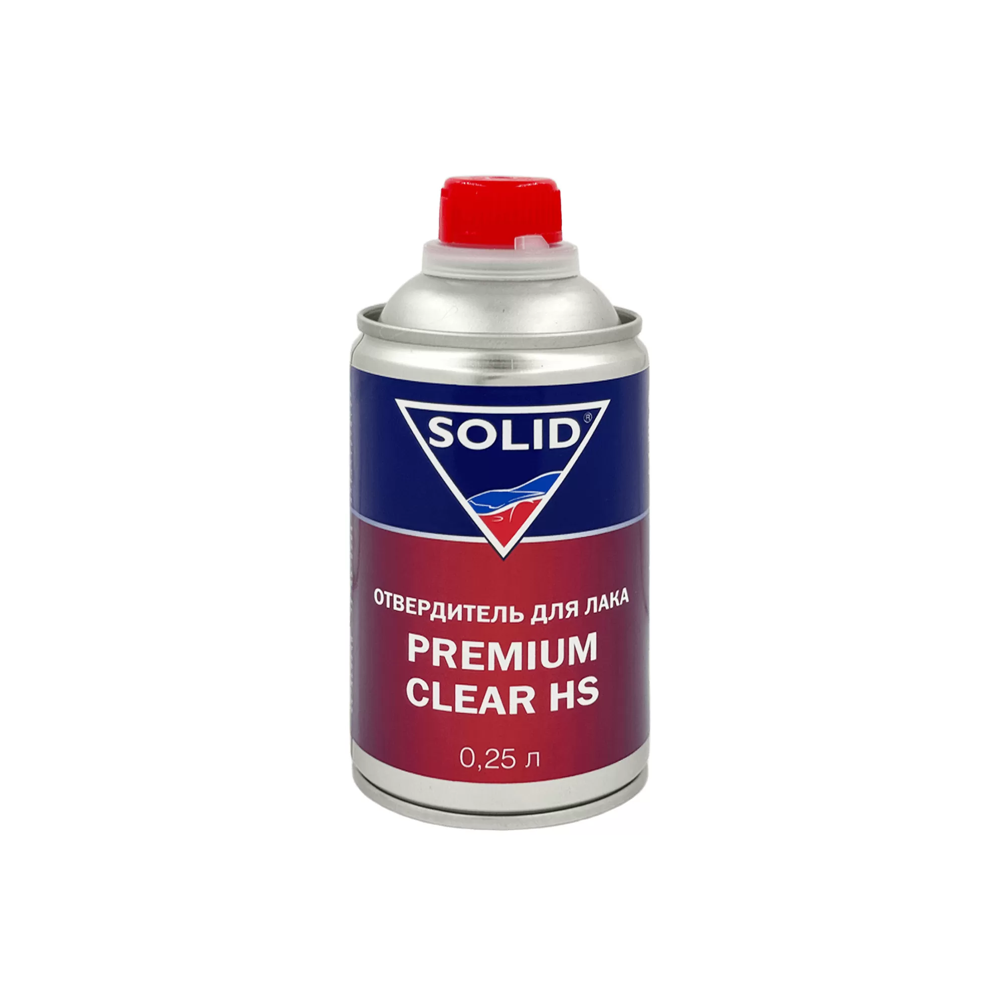 SOLID PREMIUM CLEAR HS Лак акриловый прозрачный 500мл + Отвердитель 250мл