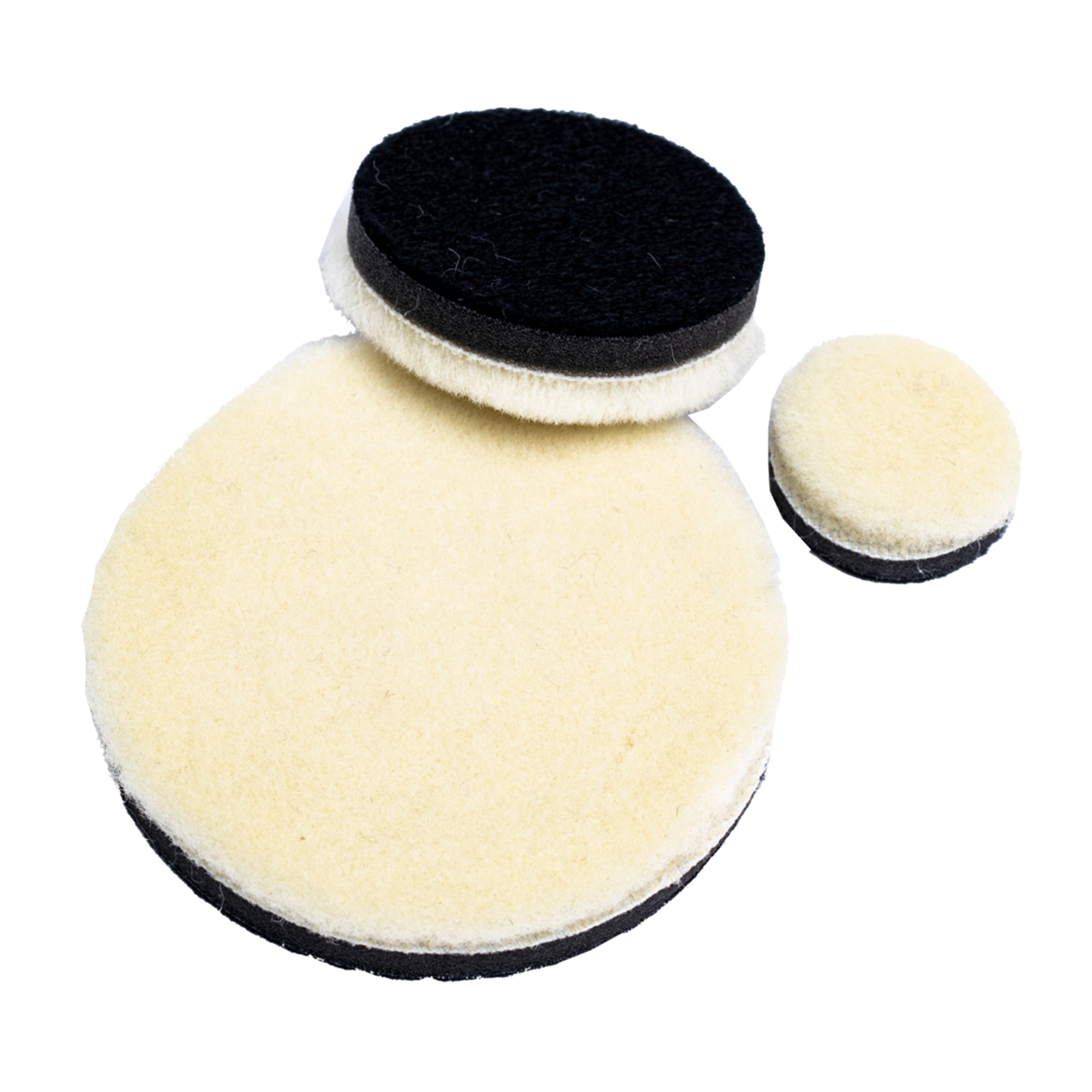 AUTECH AU-33402 Полировальные круги меховые комплект (3шт) 30мм 50мм 75мм