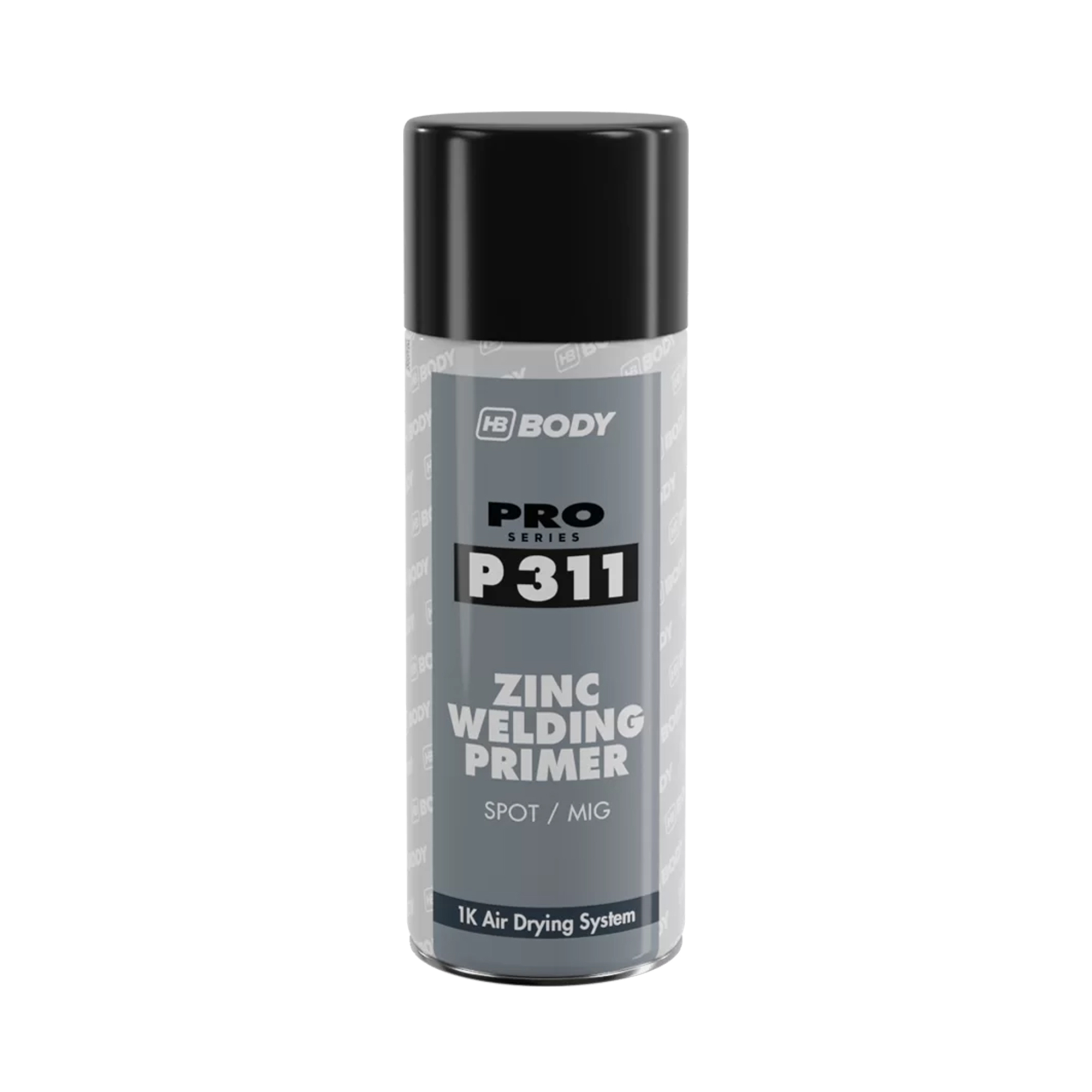 HB BODY P311 ZINC WELDING PRIMER SPRAY Грунт антикоррозионный чёрный аэрозоль 400мл