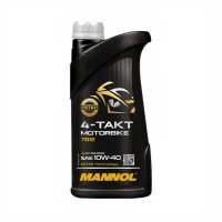 MANNOL 4-Takt Motorbike SAE 10W-40 — Масло моторное синтетическое для мотоциклов 1л (ЛИТВА)