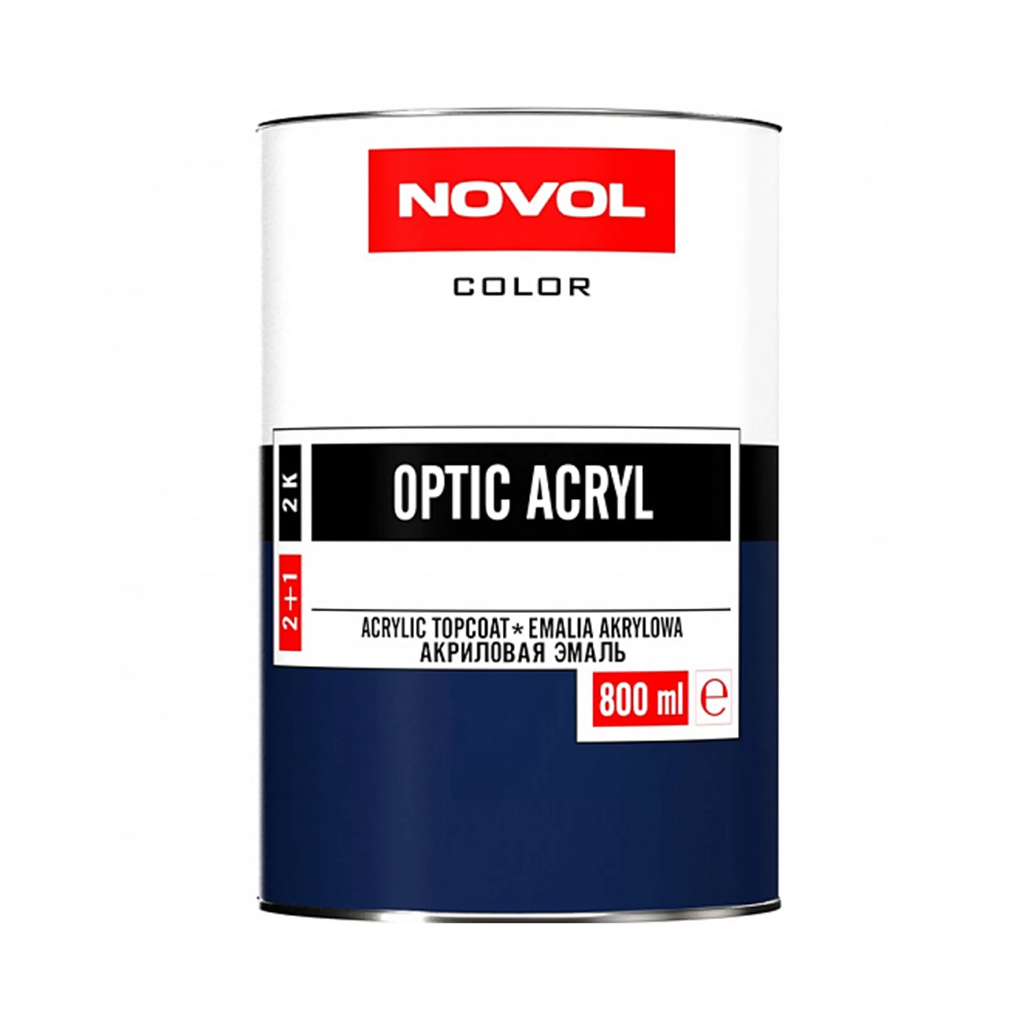 NOVOL LADA 201 OPTIC ACRYL Акриловая эмаль 800мл