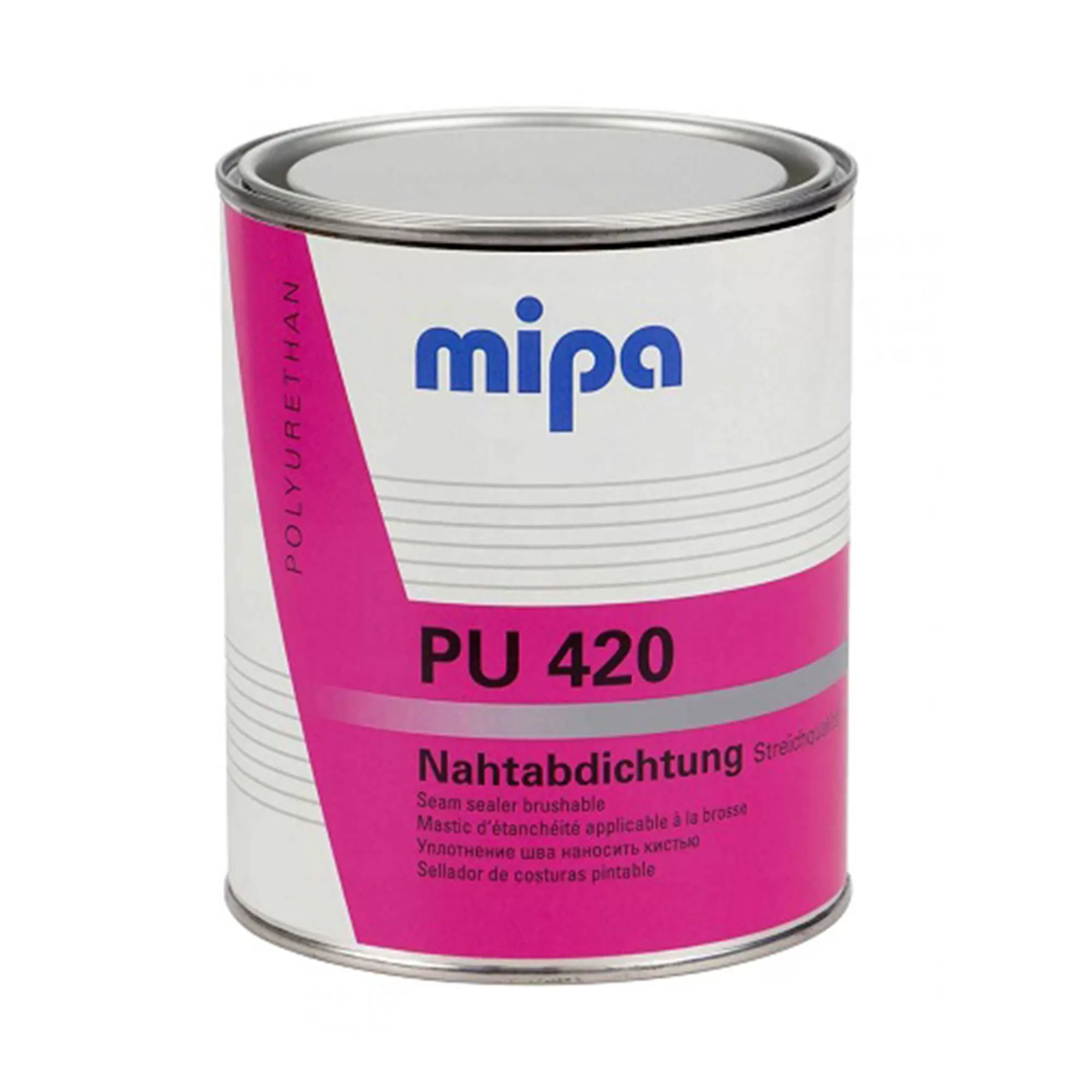 MIPA PU 420 Seam Sealer Brushable Герметик для нанесения кистью серый 1кг