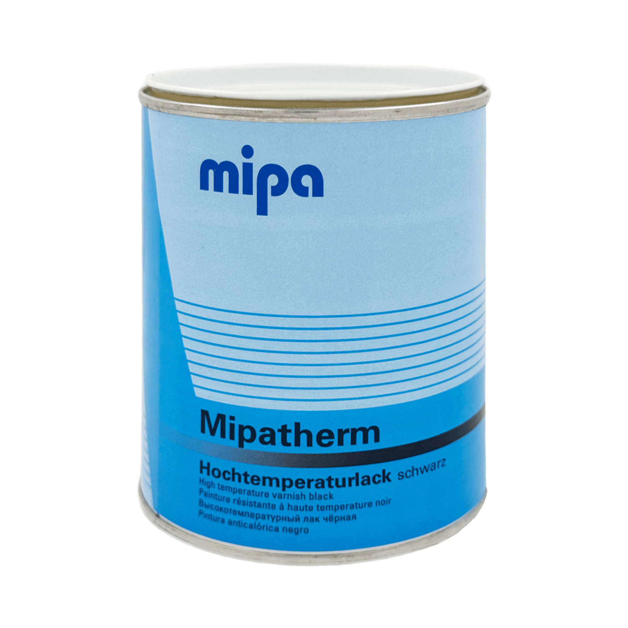 MIPA 246510002 MIPATHERM Краска термостойкая 800°C антикоррозионная чёрная 750мл