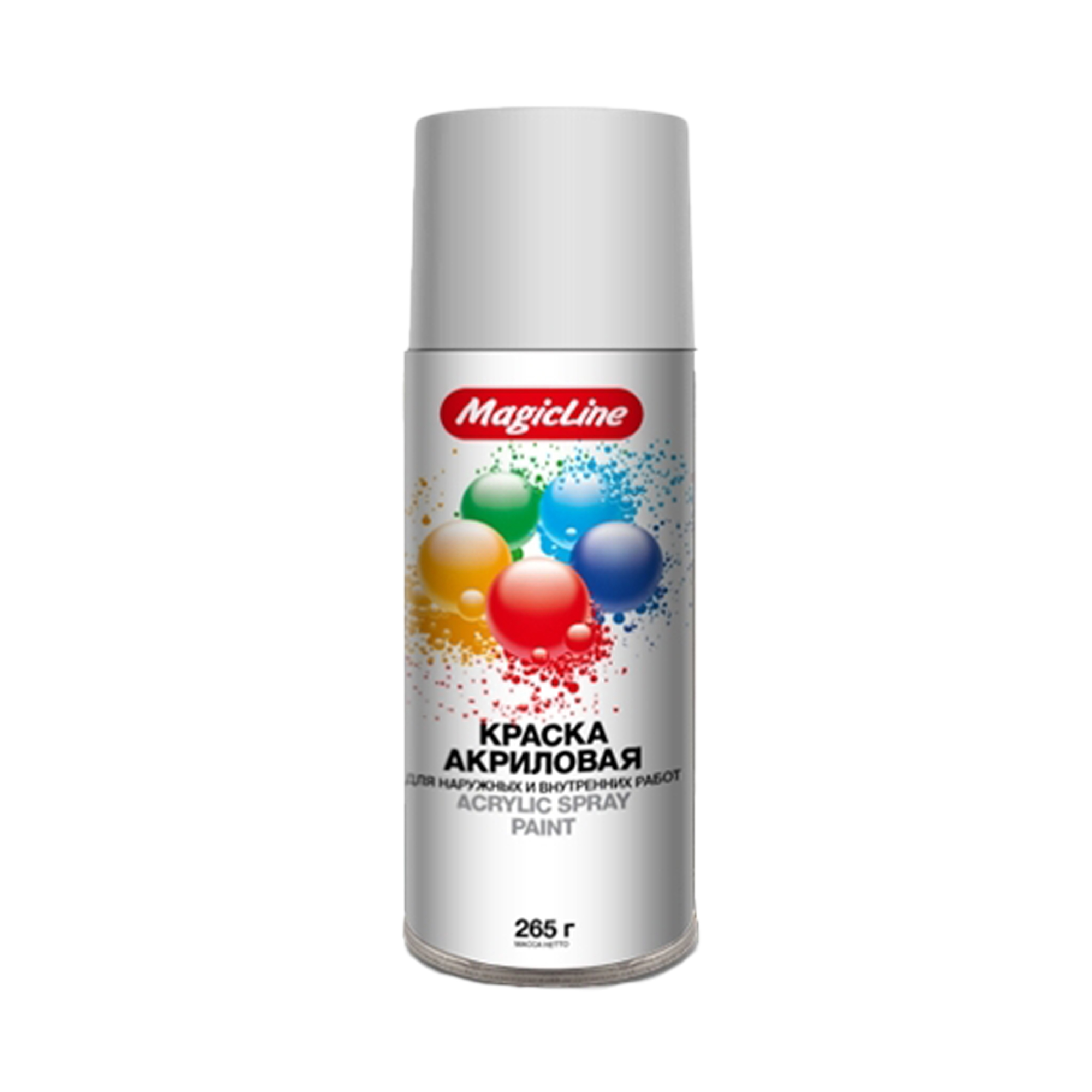 MAGICLINE 070 RAL 7038 Акриловая эмаль серая аэрозоль 265г