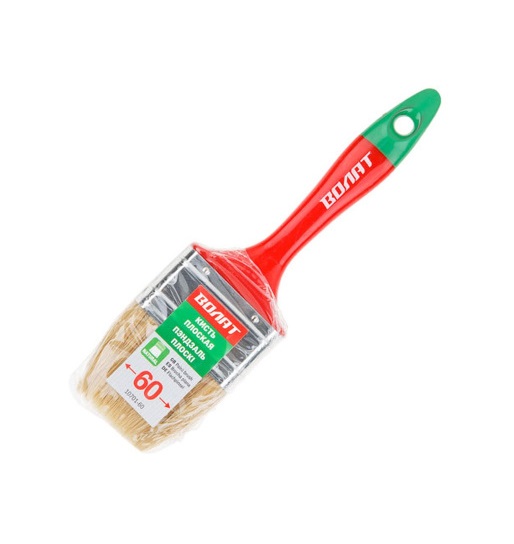 Кисть плоская 2,5"-60мм ВОЛАТ, арт.10701-60 (Китай)