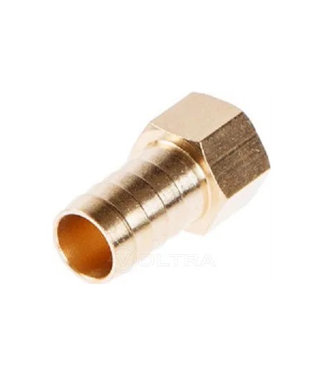 Соединение внутр. резьба 1-2" х елочка 16 мм (латунь) ECO, арт.AB-FT12-E16 (Китай)