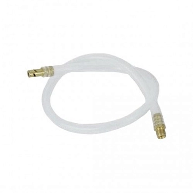 Шланг ПВХ пневматический гибкий 150см с фитингами к пистолету для гравитекса "H-D",(HD-10715