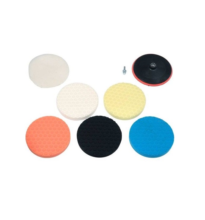 Набор полировочных губок 180мм, М14 (8шт) "Yato",(YT-47933