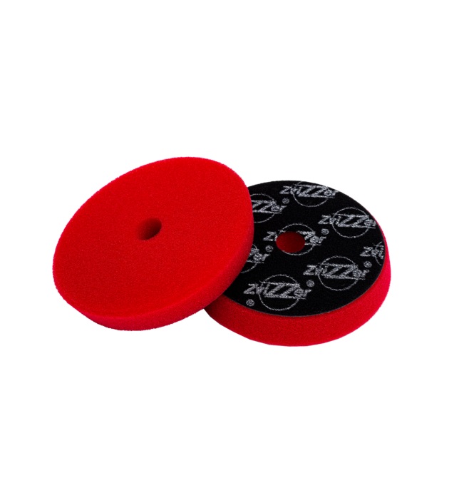 Поролоновый полировальный круг 125мм Zvizzer Trapez - КРАСНЫЙ жёсткий, арт.ZV-TR00014025HC