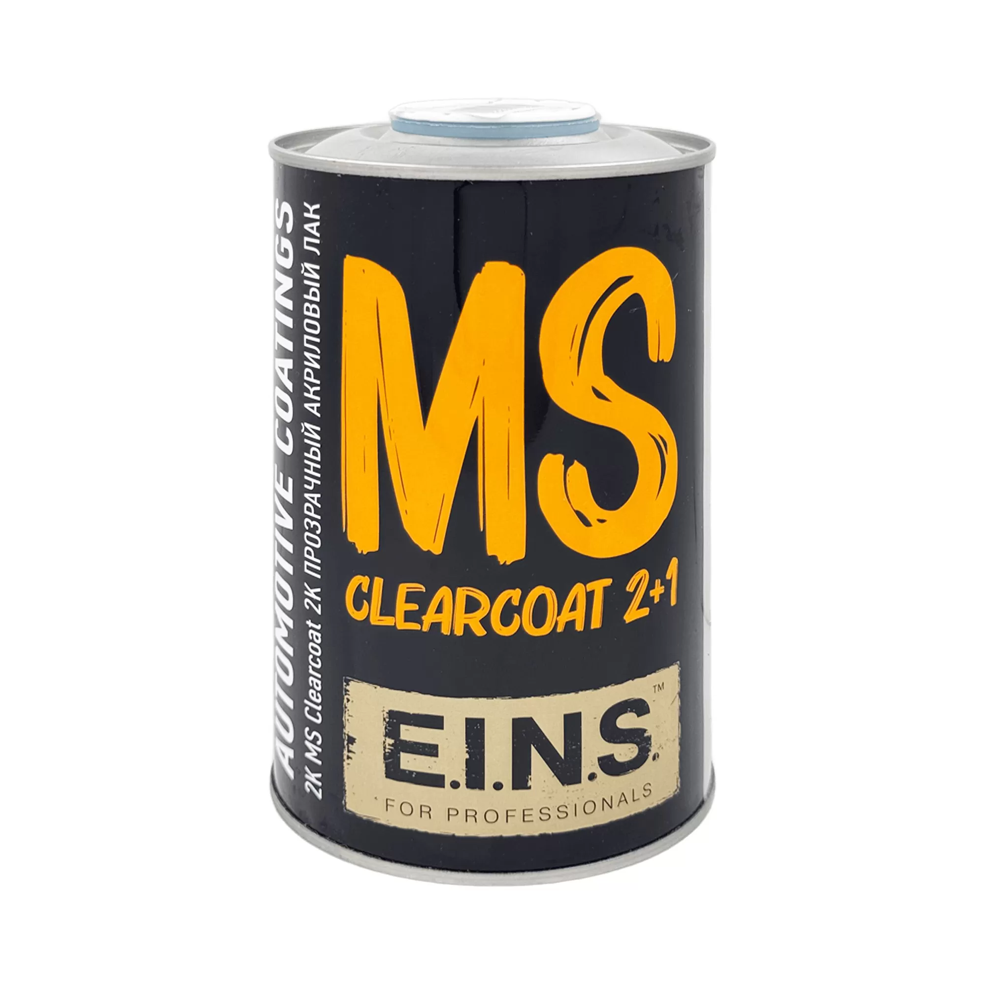 EINS MS CLEARCOAT Лак акриловый прозрачный 1000мл + MS HARDENER Отвердитель 500мл