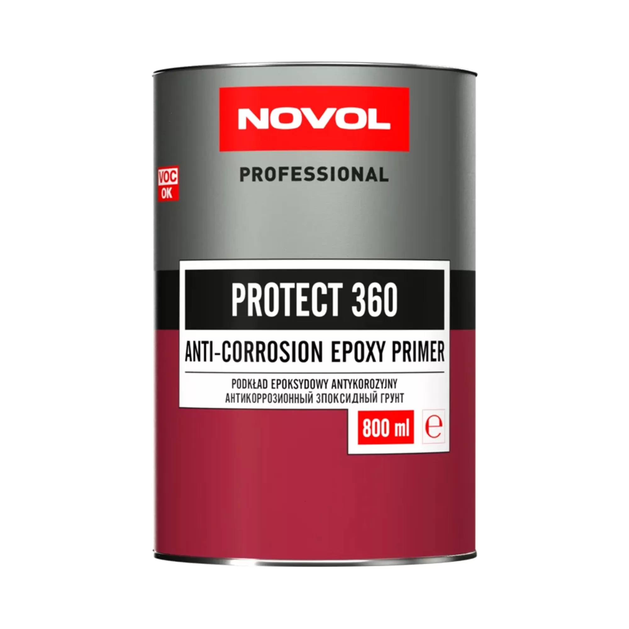 NOVOL 91579 PROTECT 360 ANTI-CORROSION EPOXY PRIMER Грунт эпоксидный чёрный 800мл