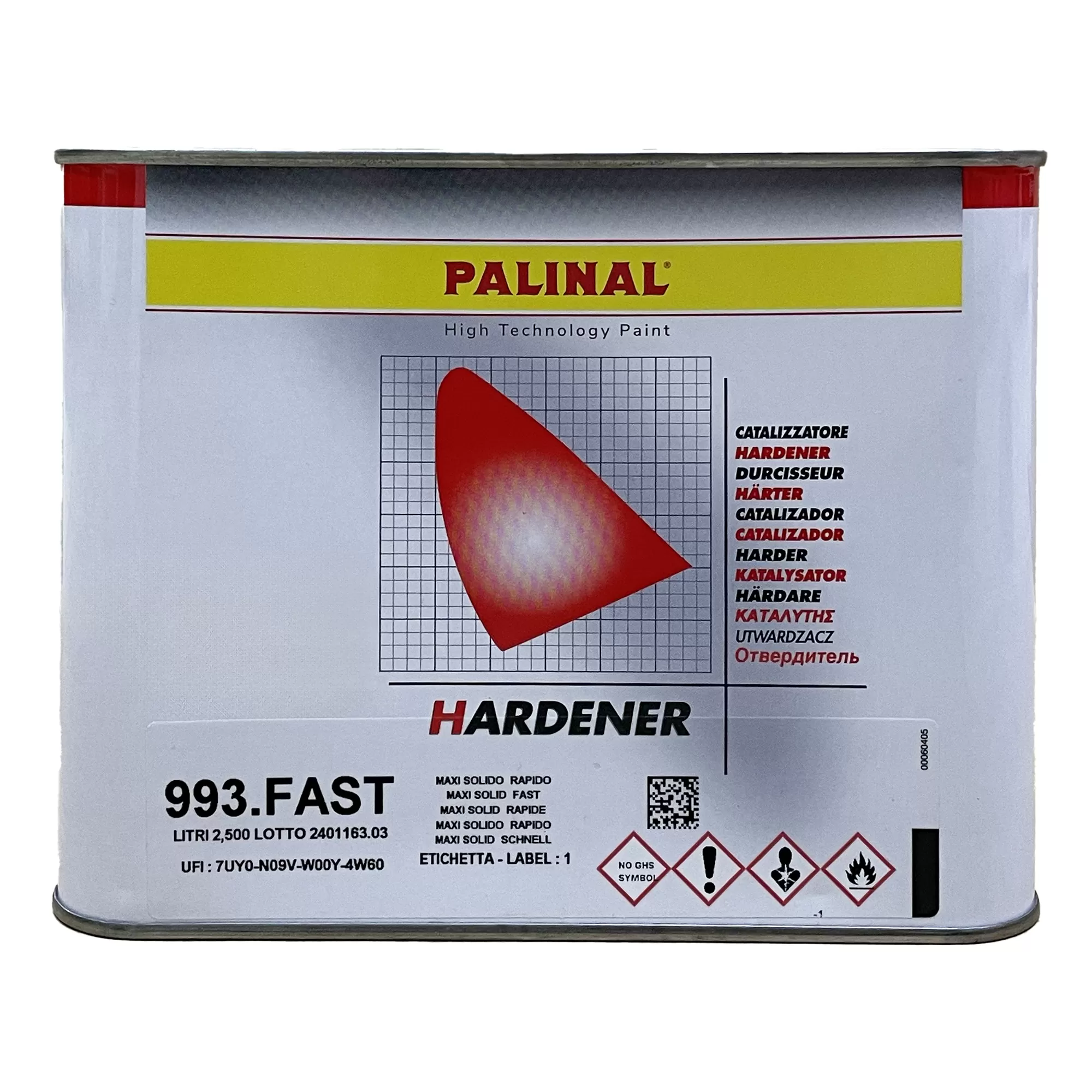 PALINAL 993 FAST HARDENER Отвердитель для лака быстрый 2500мл