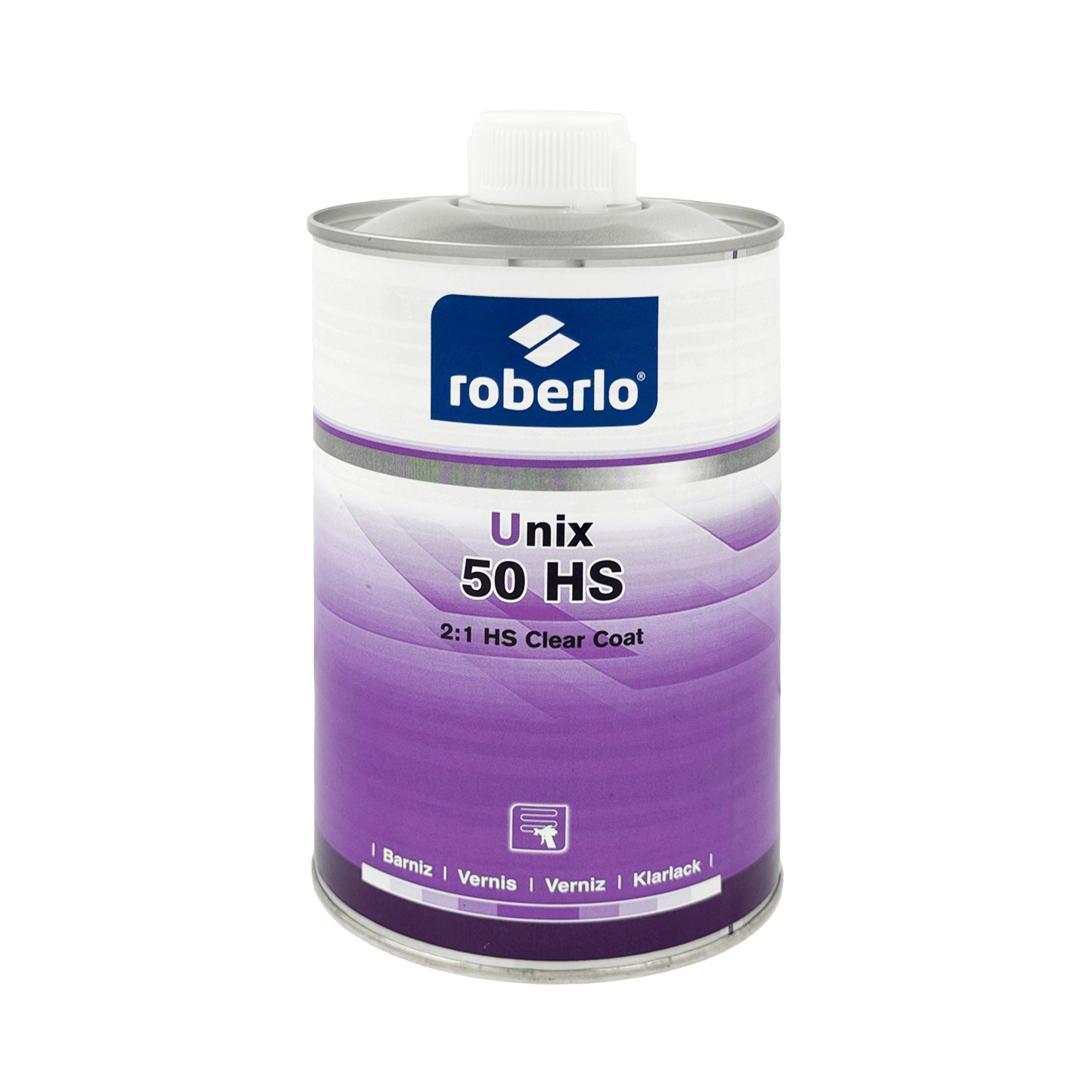 ROBERLO UNIX 50 HS Лак акриловый прозрачный 1000мл