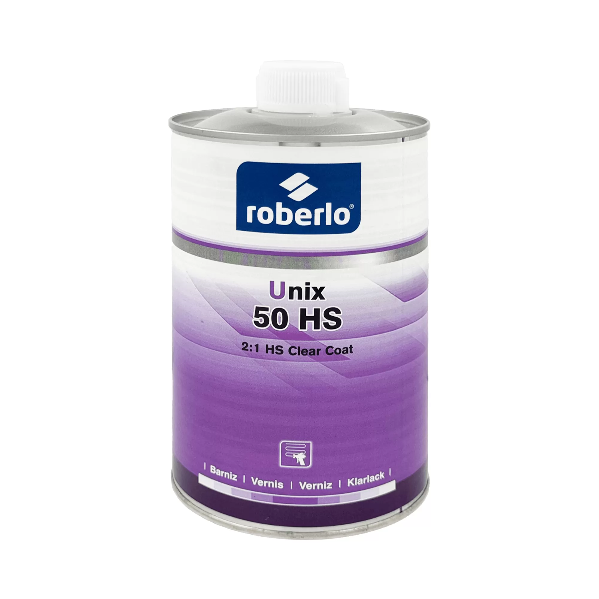 ROBERLO UNIX 50 HS Лак акриловый прозрачный 1000мл