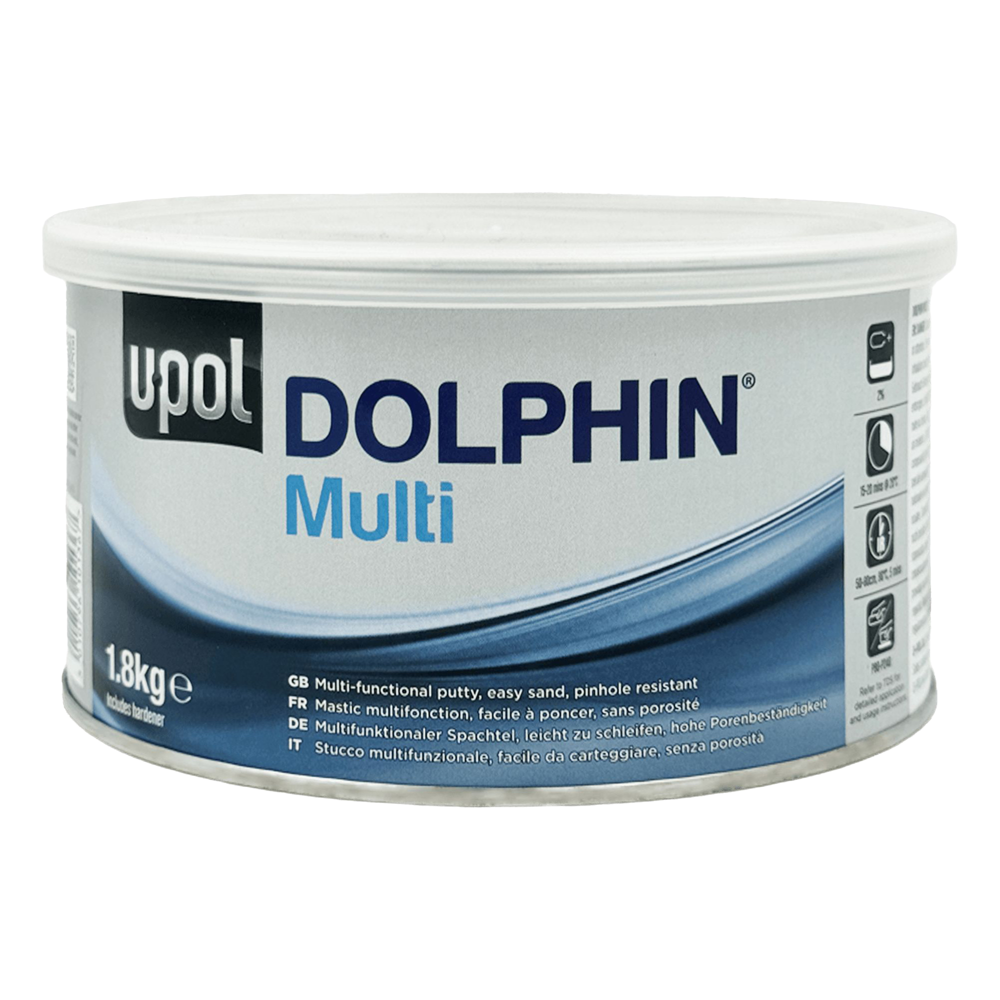 U-POL DOLPHIN MULTI Шпатлевка многофункциональная 1.8кг