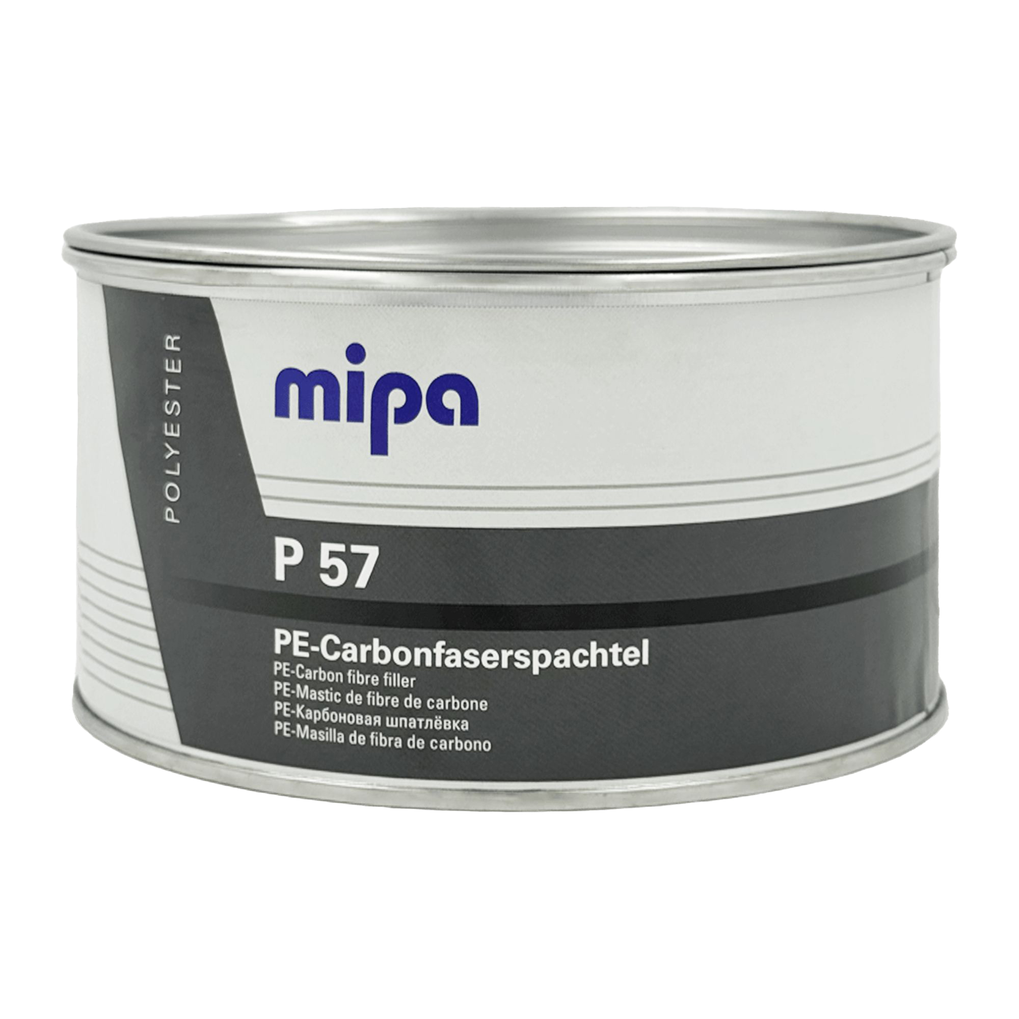 MIPA P57 PE-Carbonfaserspachtel Шпатлевка с углеволокном 1.8кг