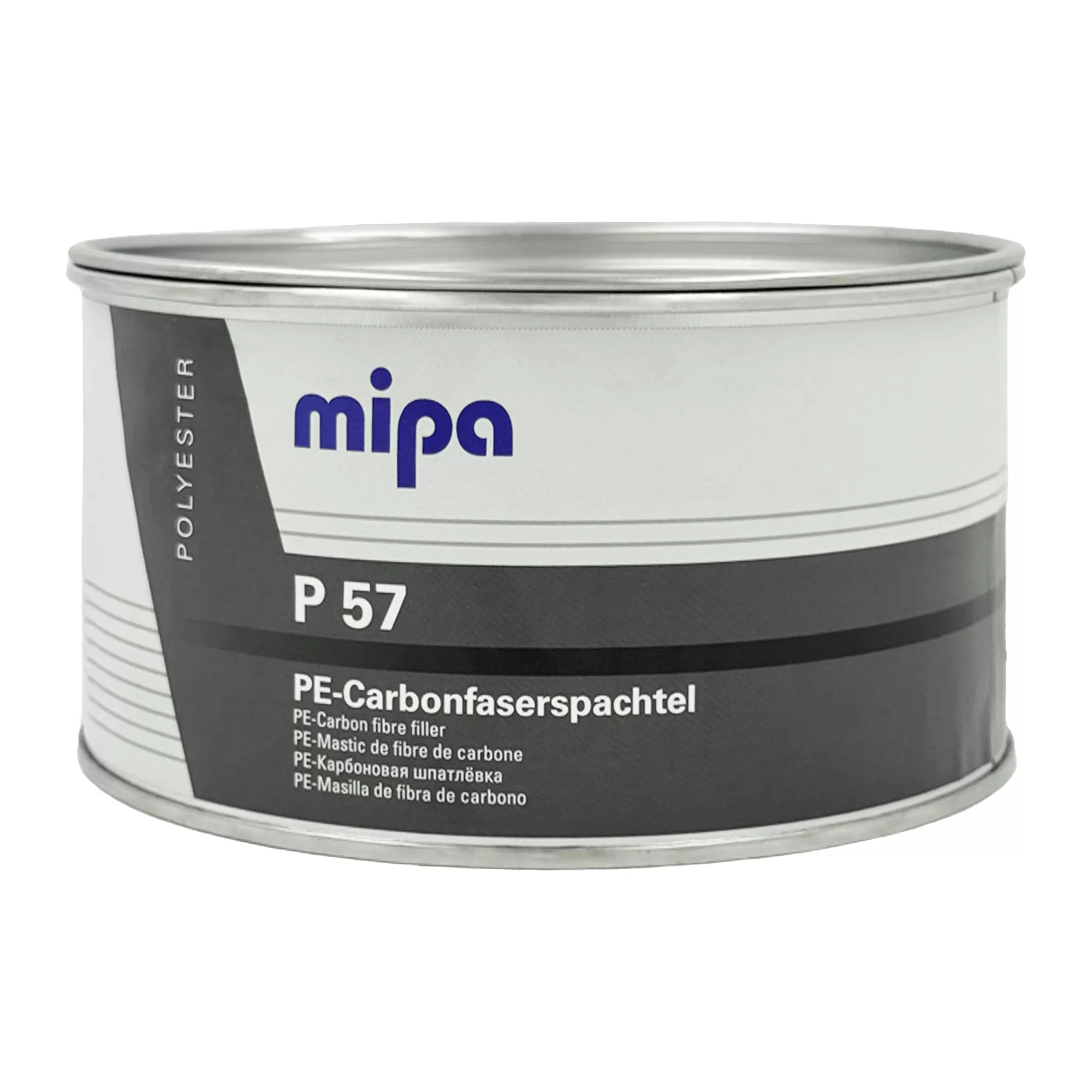 MIPA P57 PE-Carbonfaserspachtel Шпатлевка с углеволокном 1.8кг