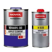 Лак бесцв.акр. Novacryl 580 HS 1,0л (Scratch Resist 2+1)