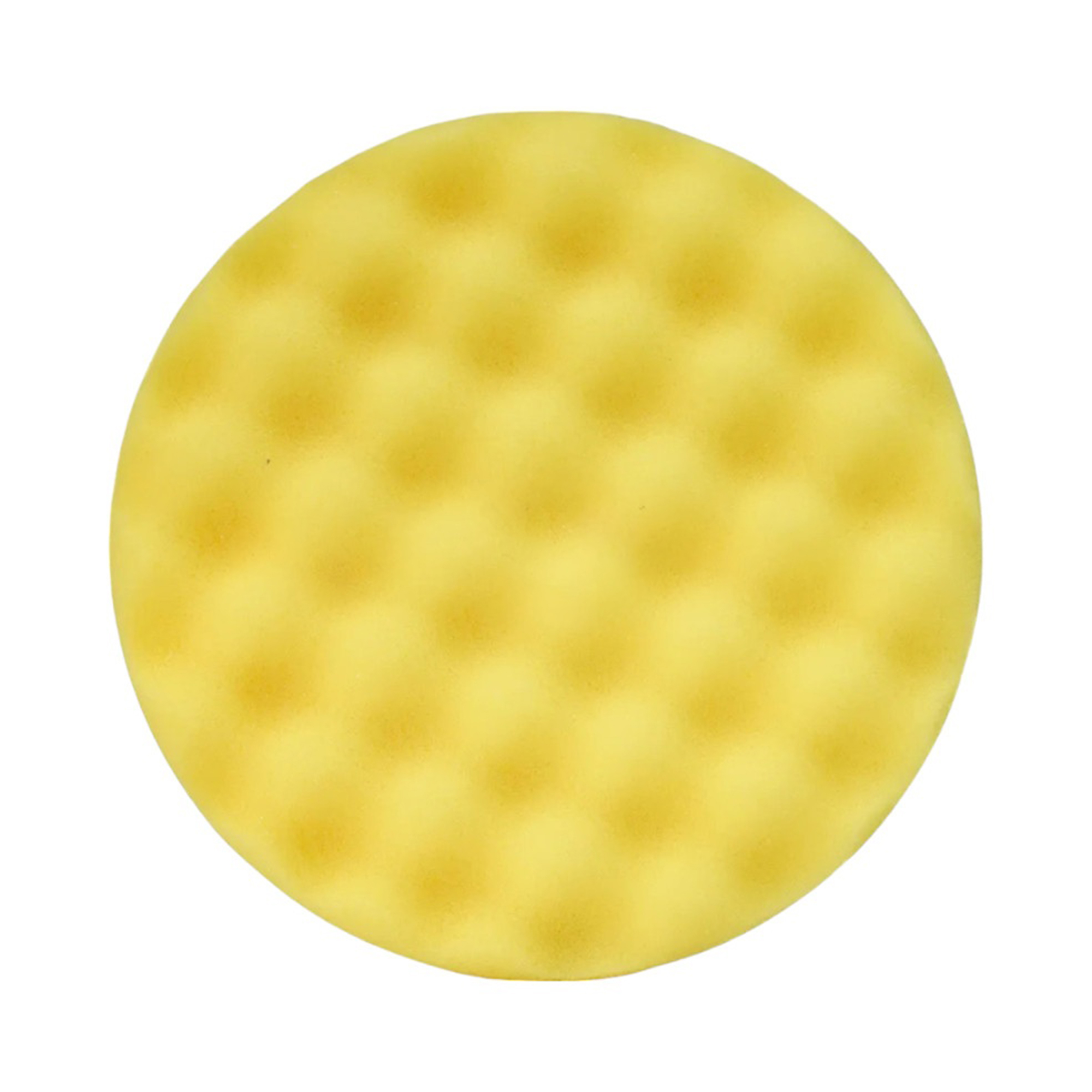 CETRON 750525 Полировальный диск гофрированный на липучке жёлтый 150x25мм