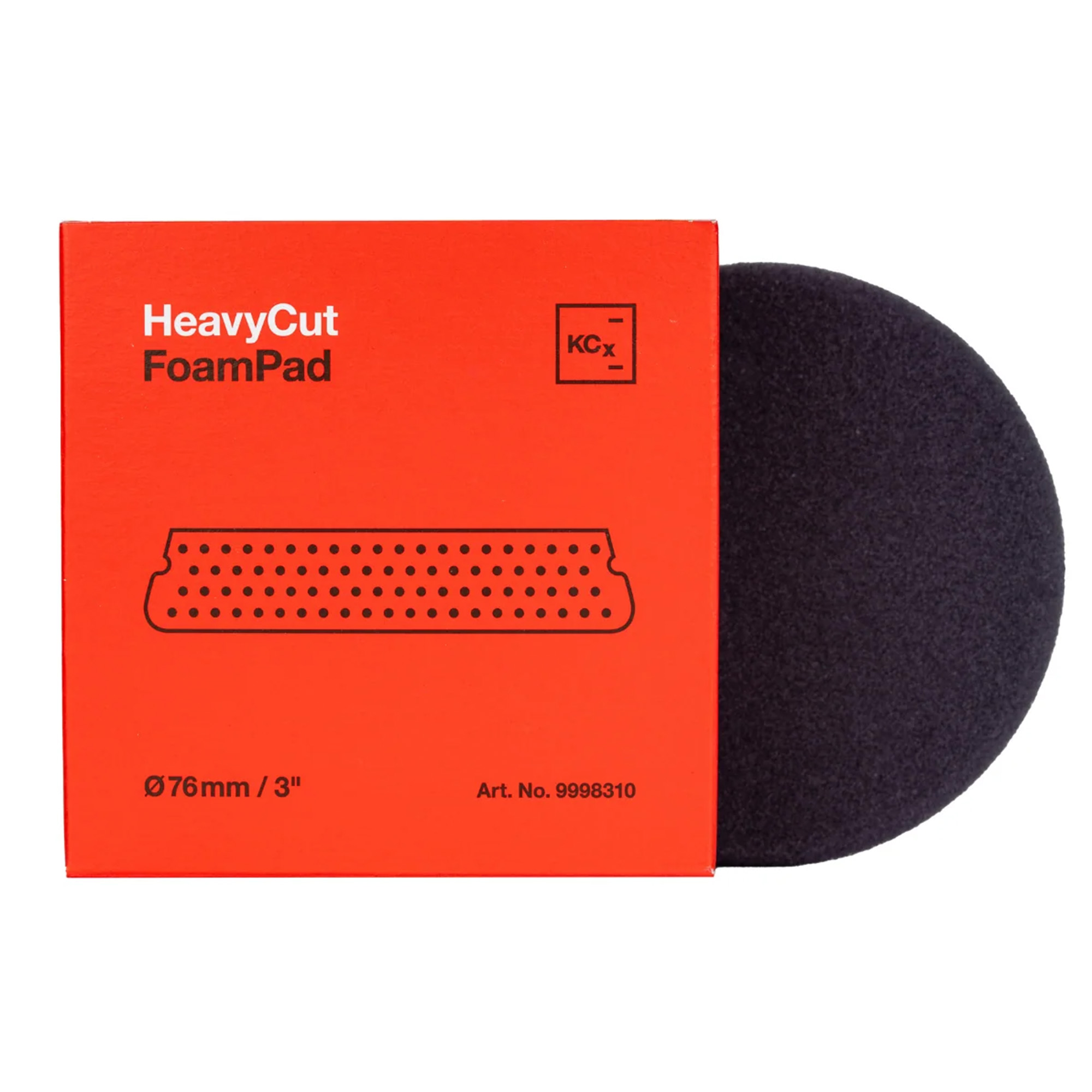 KOCH CHEMIE 9998310 HEAVY CUT FOAM PAD Полировальный круг 76х25мм