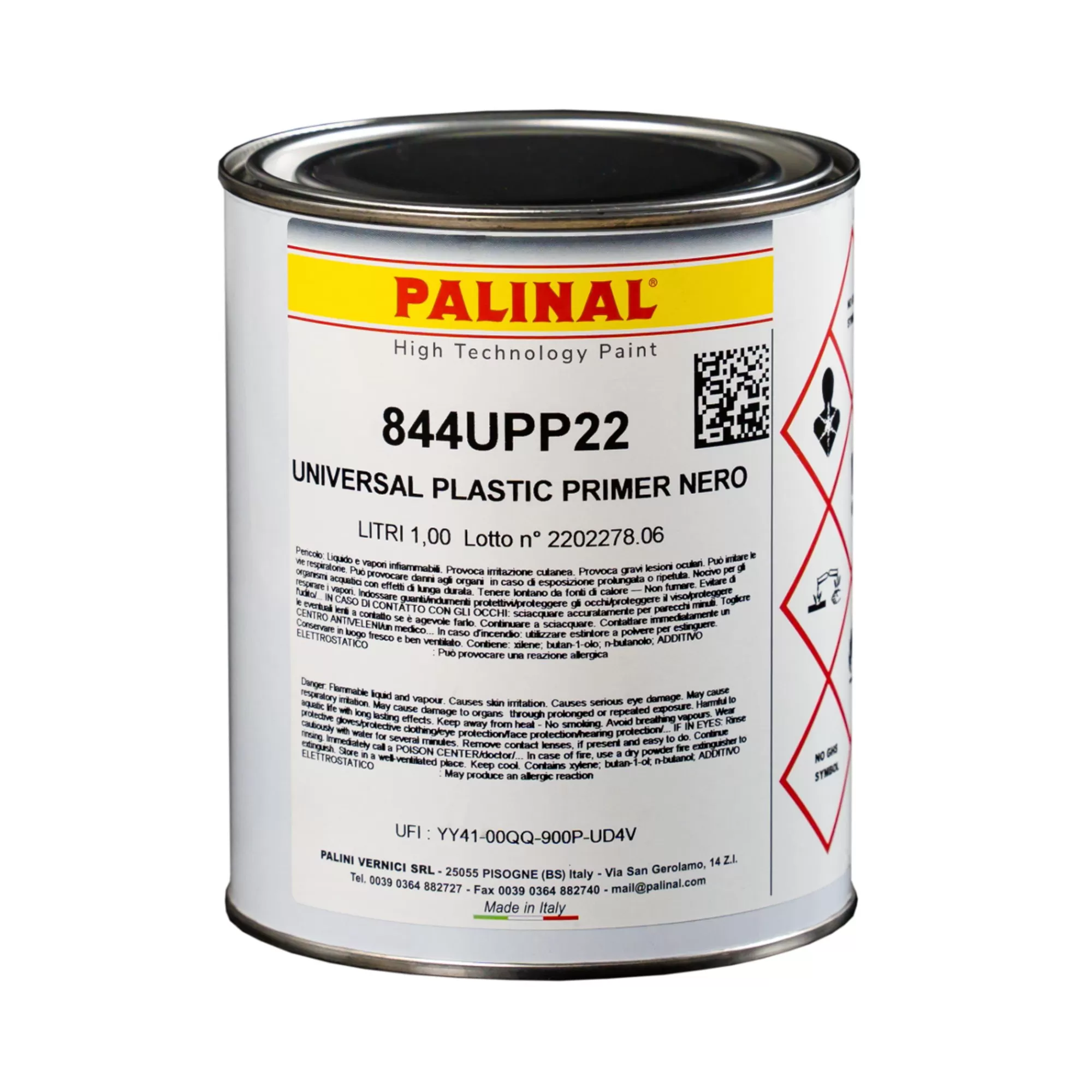 PALINAL 844UPP22 Структура для пластика чёрная 1000мл